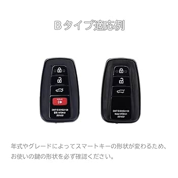 TOYOTA トヨタ スマートキー 007-AC0146 4ボタン　2個セット アルファード10系/[タイプ6/4P/4ボタン]トヨタ純正キーカバー